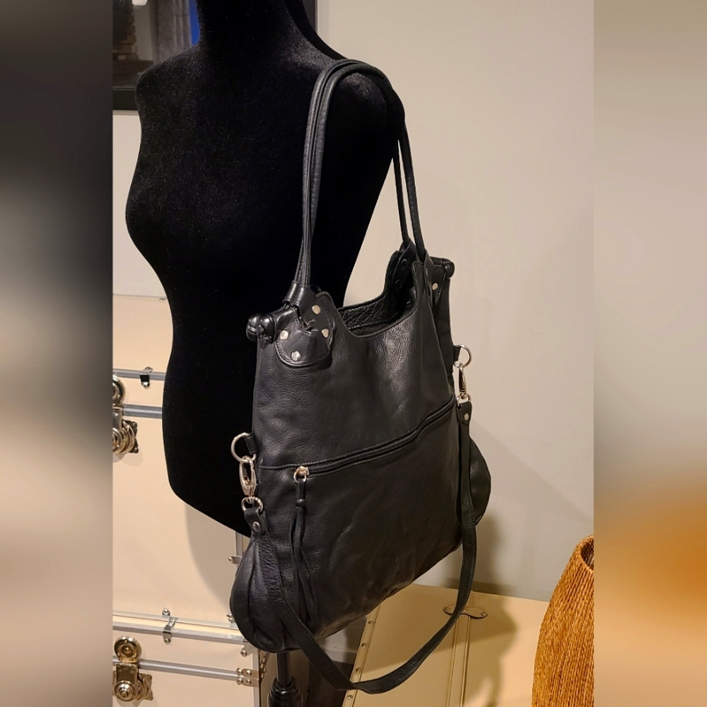 Luciano Verde Leather Purse
